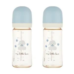 아기 젖병 250ml 출산 선물 준비물 블루 X2개