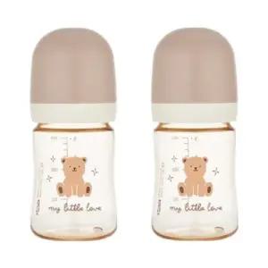 신생아 젖병 150ml 출산 선물 준비물 베이지X2