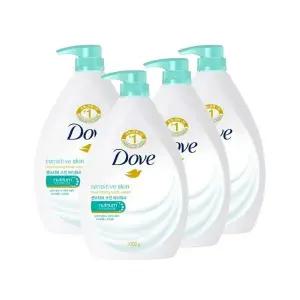 도브 센스티브 스킨 바디워시 1L 4개