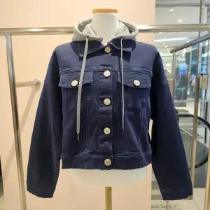 [롯데백화점]파프리카 후드 다잉 데님 크롭 자켓 PJ2DKL01