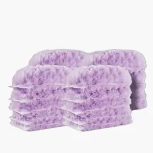 네이처플랙스 강력흡착 2M 길이조절 먼지털이 핸들 + 양면 리필 20매 퍼플 1개