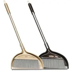 방비 세트 2호/빗자루/쓰레받기/바닥/먼지/청소/플라스틱/사무실/미용실/학교/교실/베란다/가정용