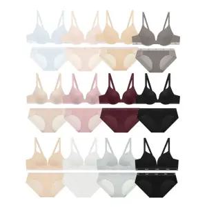 [엘르이너웨어] 하루종일 편안한 데일리 브라팬티 세트