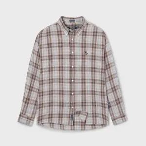 [후아유](센텀시티점)Shadow Plaid Flannel Overfit CheckShirt WHYCF3732U