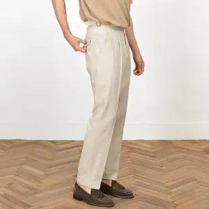 나쁜남자 P2403 린넨 구르카팬츠 정장에도 캐주얼에도 열일하는 봄여름가을바지 당일