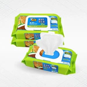 [3M]물걸레 청소포 실속형 대형 30매 x 3개