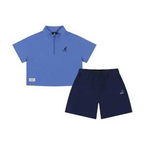 [캉골키즈](광주신세계)우븐 아노락 세트웨어 SB 0204 네이비 (ASBCSE02040NV)