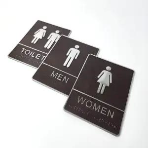 점자 스티커 남녀 화장실 여자 표지판 간판 남자 남녀