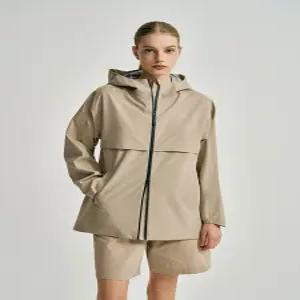 3레이어 쉴드 우븐 중기장 자켓 베이지 [TWWJ20554-BGD]