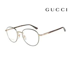 명품 안경테 GG0392O 004 라운드 메탈 여자 남자 안경