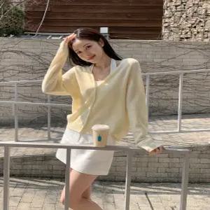 라비엘 홀가먼트 가디건 / 하객룩 레이어드 가디건 니트가디건 크롭가디건 롱가디건 봄 여름가디건 데이트