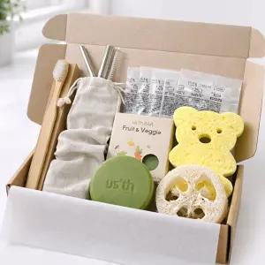 어쓰쓰 비기너 6종 제로웨이스트키트 천연수세미 ESG선물세트