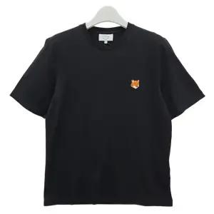 26SS 메종키츠네 폭스헤드 레귤러 반팔티 블랙 (PM00107KJ7026 P199) [당일]