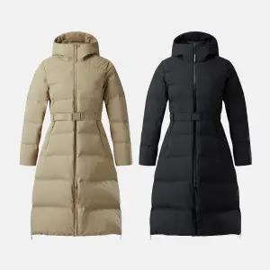 [코오롱스포츠](센텀시티점) [역시즌] 여성 쿠치 벨티드 롱 다운 2종 택1