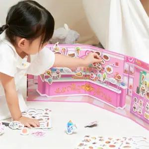 티니핑 여아 자석인형놀이 디저트가게 학습완구 4살 초등 아기