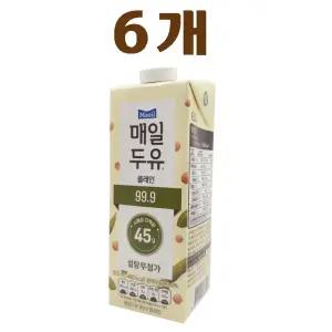 매일유업 매일두유 99.9 950ml 6팩 이중포장