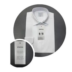 [예작]예쁜 카라자수 구김적고 비침적은  스판셔츠 슬림핏  긴팔드레스셔츠 YJESBS171