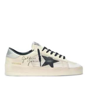 골든구스 스타 아플리케 빈티지 가죽 스니커즈 GMF00333F008119 50969