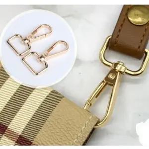 [프로셀러] 1쌍 골드 2cm용 D링 가방 연결고리 가방 부속 키링 가