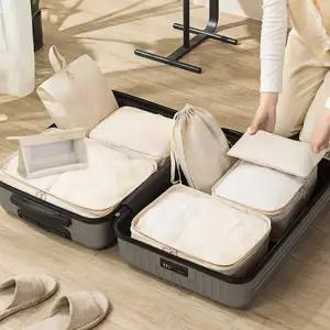 [라일리] Rly 캐리어 해외여행 옷 신발 정리 파우치 8종