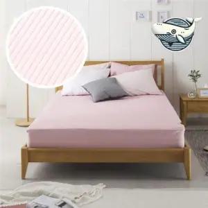 슈퍼싱글침대커버 부드러운 예쁜 줄누빔 매트리스킨 침대커버 여름