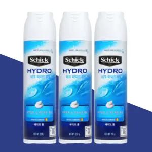 쉬크 하이드로 쉐이빙폼 250g 3개 면도폼 면도거품 대용량