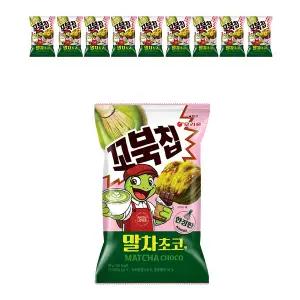 오리온 꼬북칩 말차초코맛 M 68g, 10개