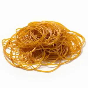 [민화샵] 노랑 고무줄 100개입