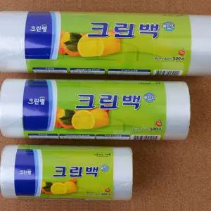일회용 롤 비닐 봉투 다용도 롤 위생 봉투 크린백 주방