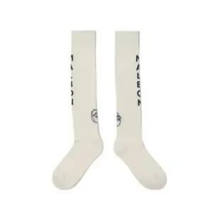 말본골프양말 CQK M5142PSC04IVY 자카드 니삭스 IVORY WOMAN)
