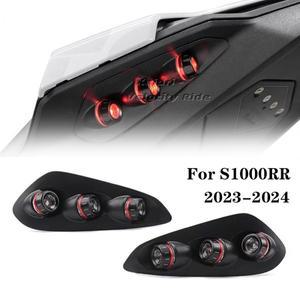 BMW 호환 S1000RR 2019-2022 S 1000 RR 2023-2026용 바이크 오토바이 일체형 LED 테일 라이트 방향지시등