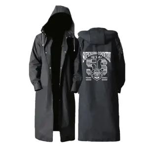 스타일리쉬 오버핏 커플레인코트 EVA 우비 ONS-RC800골프 남자 대형우산 여성 우의 일회용 판초 등산 등산