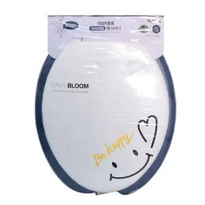 데일리 블룸 프리미엄 변기커버 U자부드러운 따뜻한 교체 대형 중형 부드러운