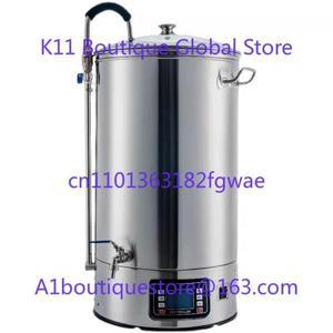 전기 양조 시스템, 40L, 자동/수동 모드 패널이  펌프가 포함된 일체형 홈 맥주 키트