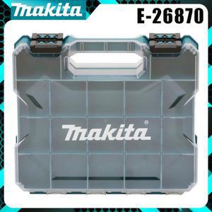 마키타 E-26870 MAK2 투명 뚜껑 정리함 공구 상자 비트 및 칸막이용 휴대용 케이스