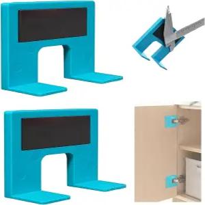 폰마오구 쉬운 힌지 메이트 도어 설치를 위한 빠른 수정 잠금 및 노드릴 가이드가 있는 퀵 셋업 지그 잼