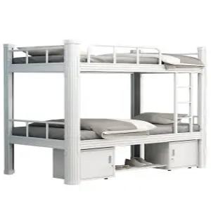 이층침대 프레임 기숙사 복층 성인 게스트하우스 2층 철제 침실 튼튼한 침대프레임 숙소