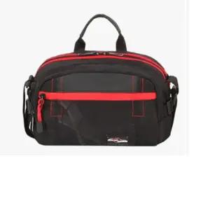 빅 힙색 크로스 여행 보조 수납 멀티 가방 레드