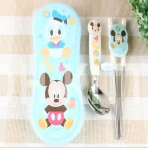 디즈니 미니스텐보조젓가락케이스세트(블루)