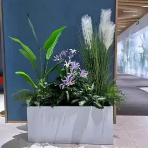 스텐 플랜트파티션 대형사각화분 플랜트박스 철제