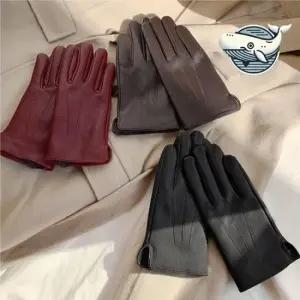 남자장갑 겨울 방한 사슴가죽 장갑 남성용 수제 글러브