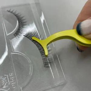 와이드형 속눈썹 집게 트위저