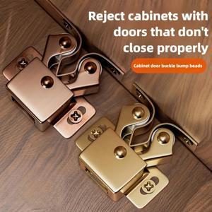 더블 롤러 강력 고정 캐비닛 도어 캐치 (나사 포함), 가정용 가구 래치