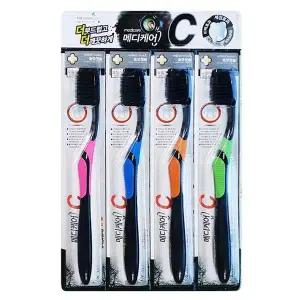 메디케어 숯 칫솔 4P