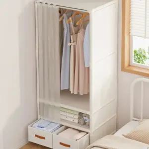 와이드 간이옷장 서랍형 원룸 자취생옷장 자취옷장