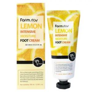 상큼한 레몬으로 촉촉한 발 케어 보습 풋크림 100ml