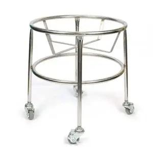 스테인리스 급식 이동식 배식대 3인치 바퀴 식당 운반차