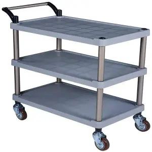 서빙카 식당 특대 플라스틱 식당카트 업소용 3단 카트