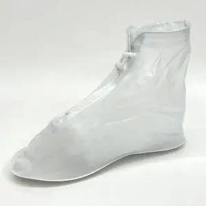 270 비닐장화 265 화이트 신발 방수커버 신발방수커