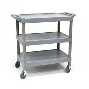 병원 학교 급식실 다용도 3단 운반카트